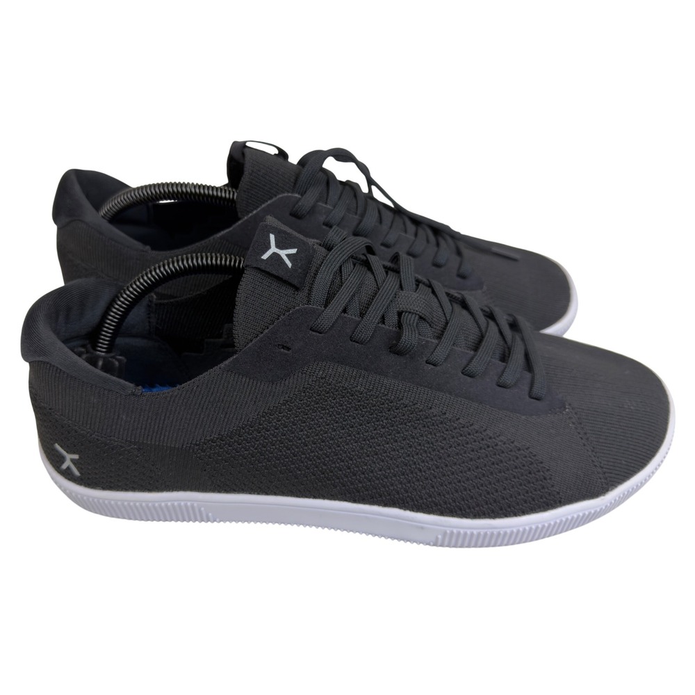Flux Adapt Knit Trainer Sneaker Men Size  11.5 Black Wide Toe Box Zero Drop Gym